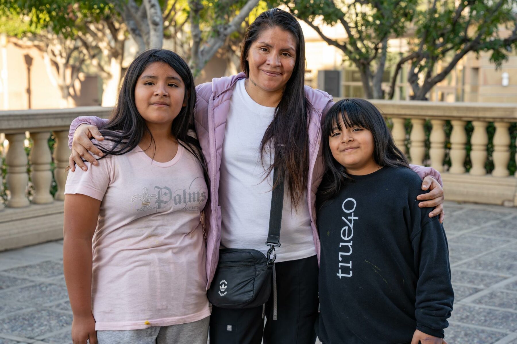 The fires destroyed the rental home in Altadena where Angela, her husband and two daughters were living. Angela says she will save the cash assistance from Americares for when they have a new home. She says, “I’ll use it to buy mattresses, pots and pans and silverware – anything we can use to start again.”