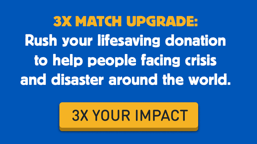 3X Match: You can give quality health care - Click to give now and get matched!