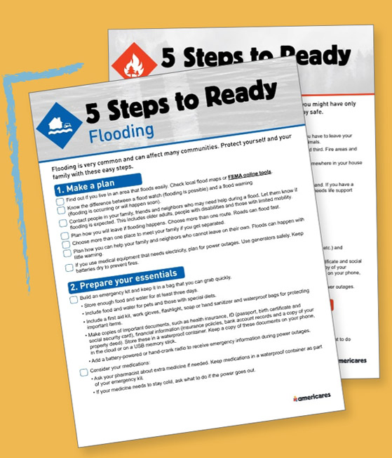 5 steps graphic