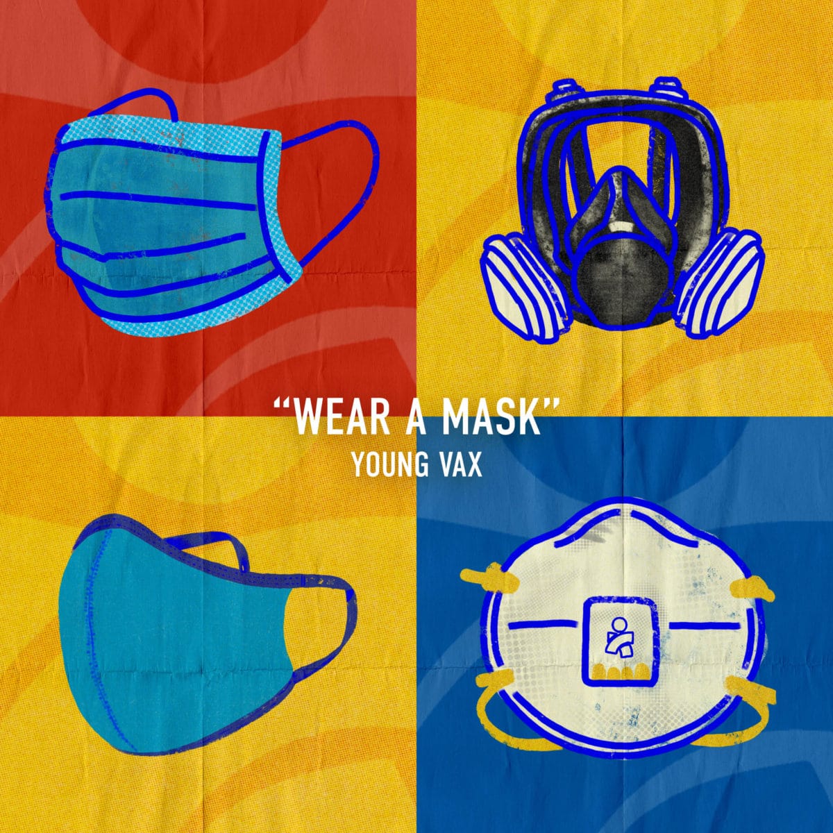 Young Vax - "Wear A Mask" single cover image