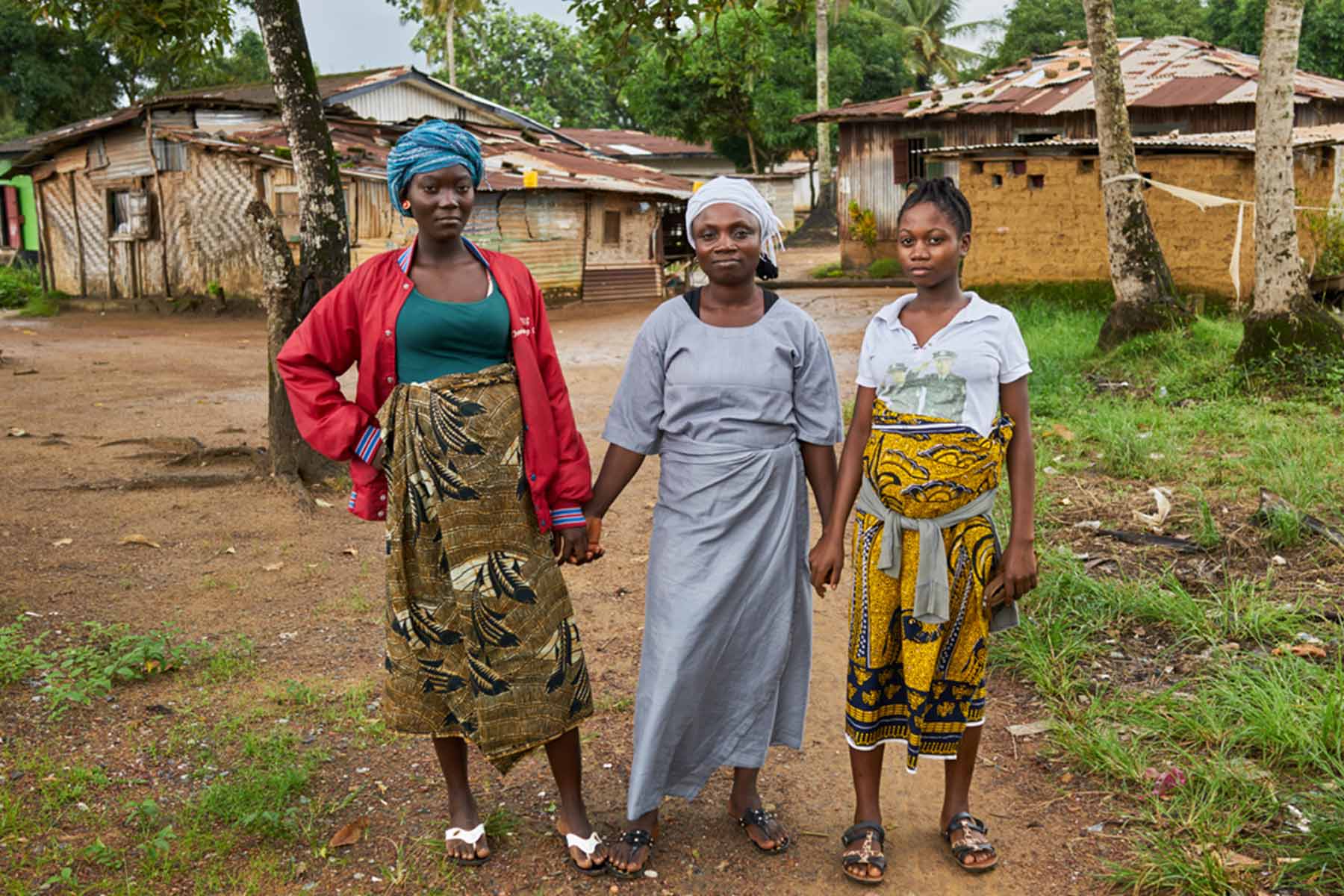 In Liberia, we empower and support the community health worker - the crucial link to building a healthy productive community.